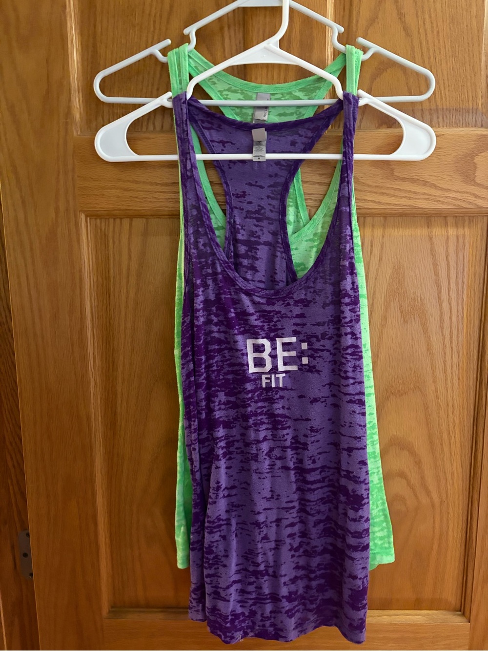 Next Level Apparel Set of 3 Neon Racerback Tanks - Picture 2 of 4